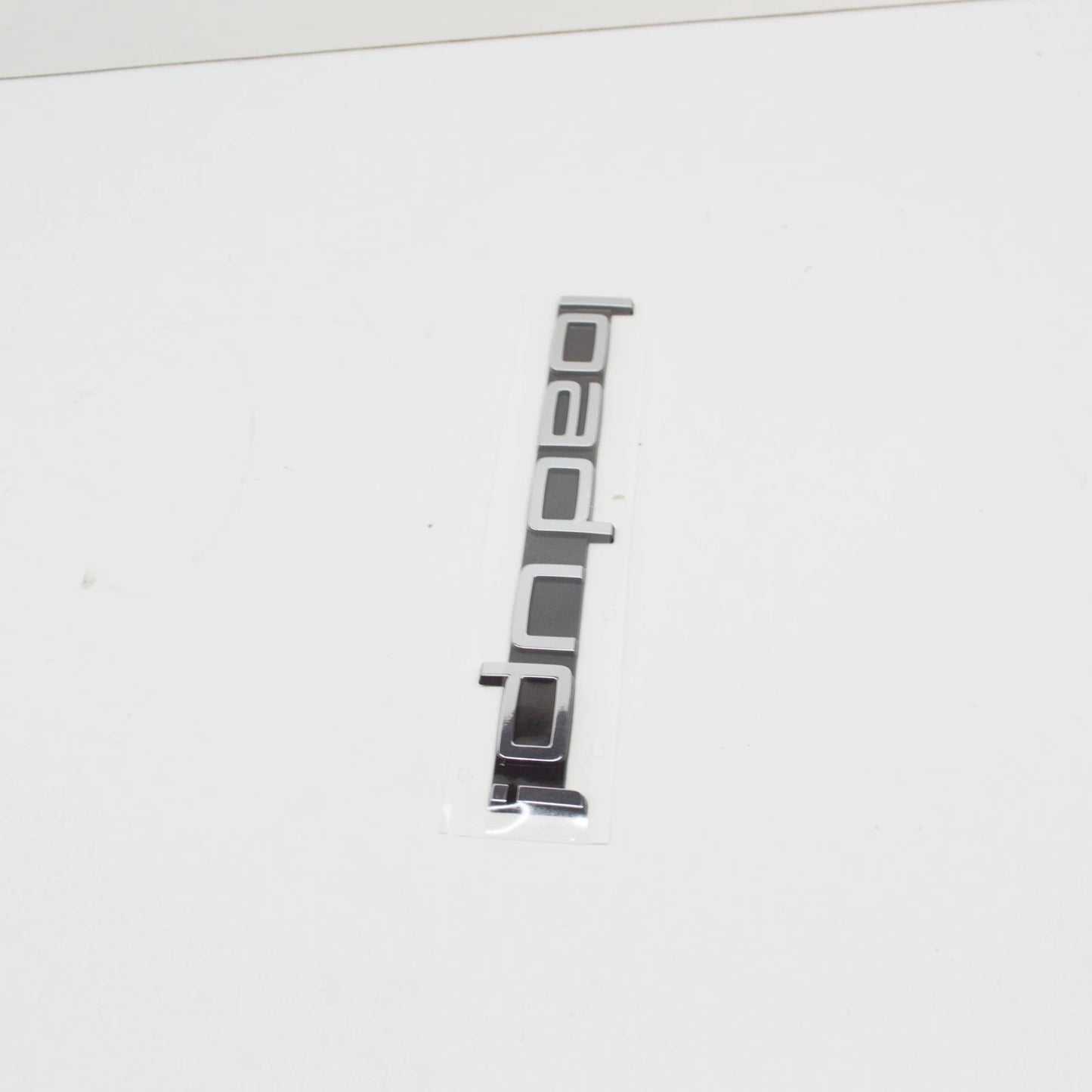 NEW VOLKSWAGEN UP REAR LOAD UP EMBLEM BADGE 1S6853687CDPJ ORIGINAL