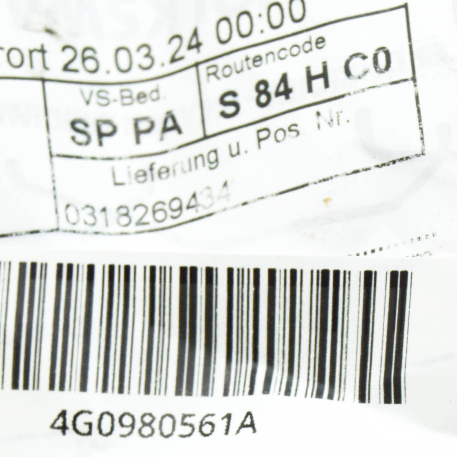 NEW AUDI A6 C7 NIGHT VISION CAMERA MOUNT FASTENERS 4G0980561A ORIGINAL