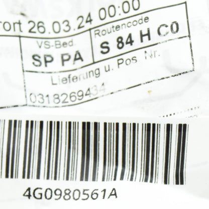 NEW AUDI A6 C7 NIGHT VISION CAMERA MOUNT FASTENERS 4G0980561A ORIGINAL