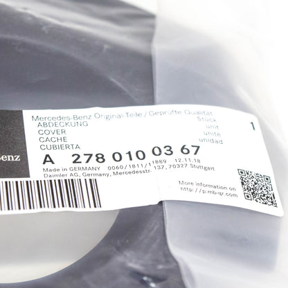 NEW MERCEDES-BENZ E COUPE C207 ENGINE OIL COVER TRIM RIGHT A2780100367 ORIGINAL