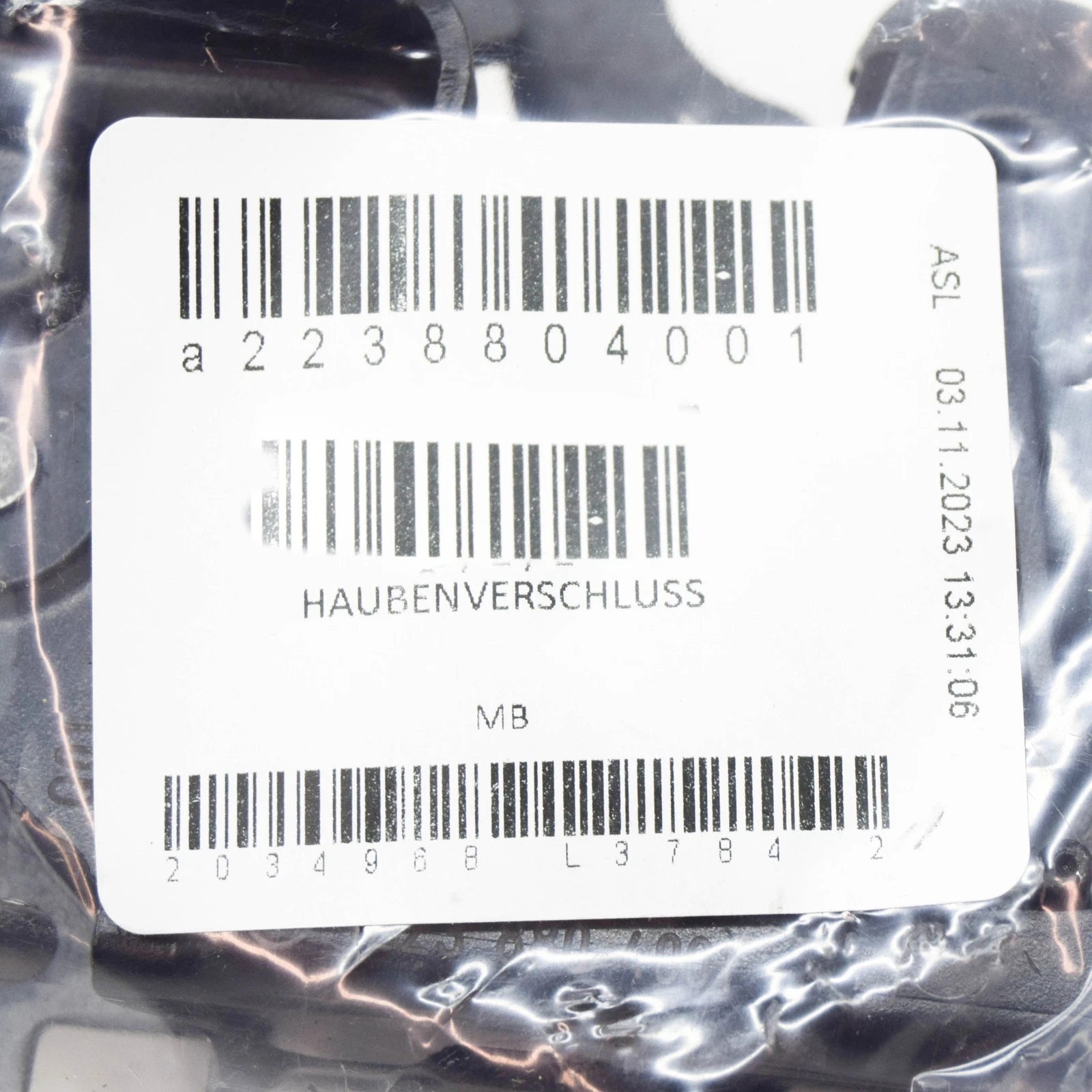 NEW MERCEDES-BENZ S W223 FRONT BONNET HOOD LID LOCK A2238804001 ORIGINAL