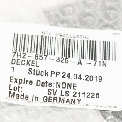 NEW VW TRANSPORTER T5 FRONT DASH ASHTRAY COVER TRIM RHD 7H2857325A71N ORIGINAL