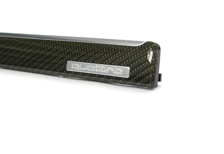 NEW AUDI Q7 4L INSTRUMENT PANEL RIGHT TRIM WITH EMBLEM LHD 4L1853190G1J2