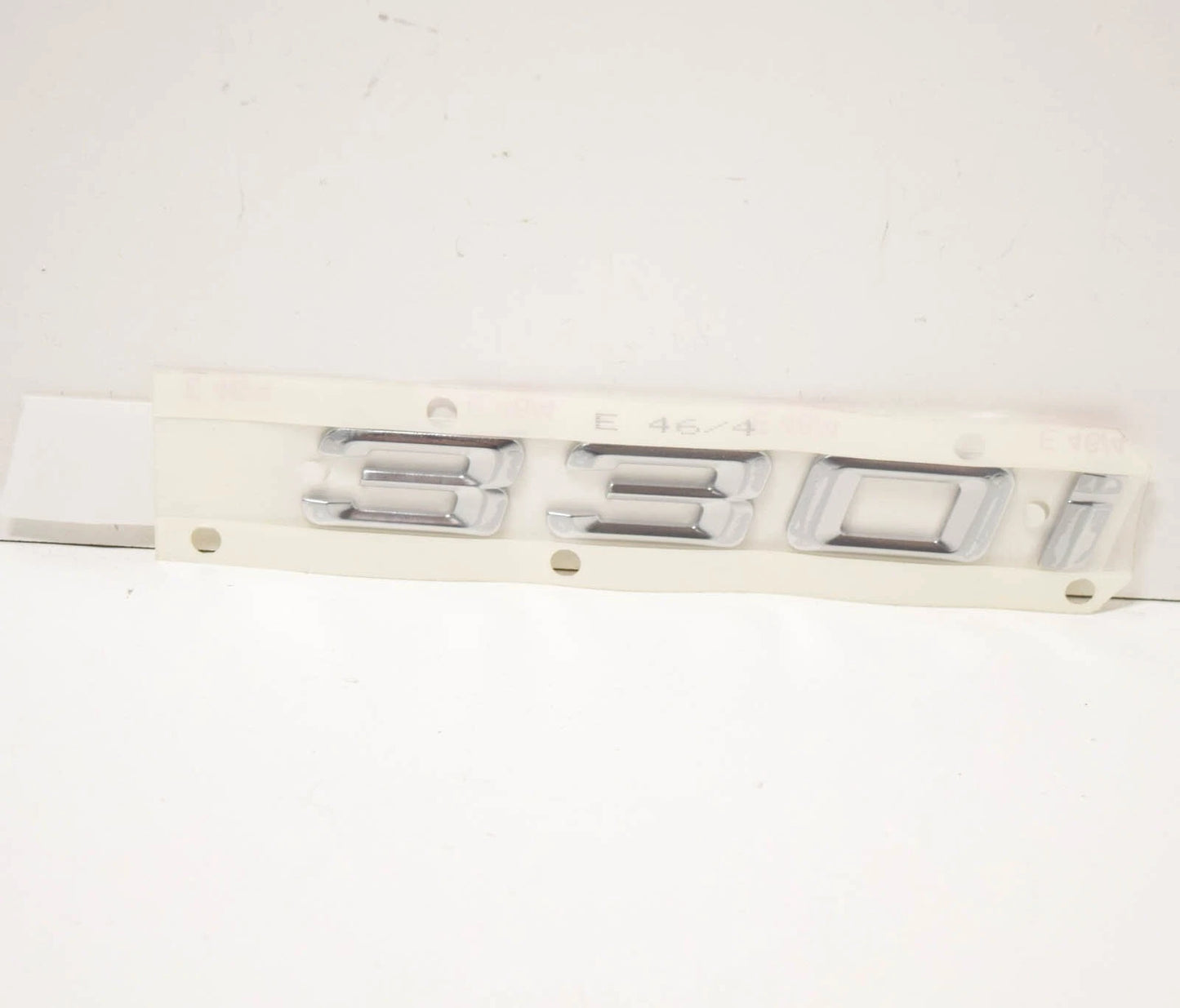 NEW BMW E46 TRUNK LID CHROME 330I EMBLEM BADGE LOGO SIGN 7000494 51147000494