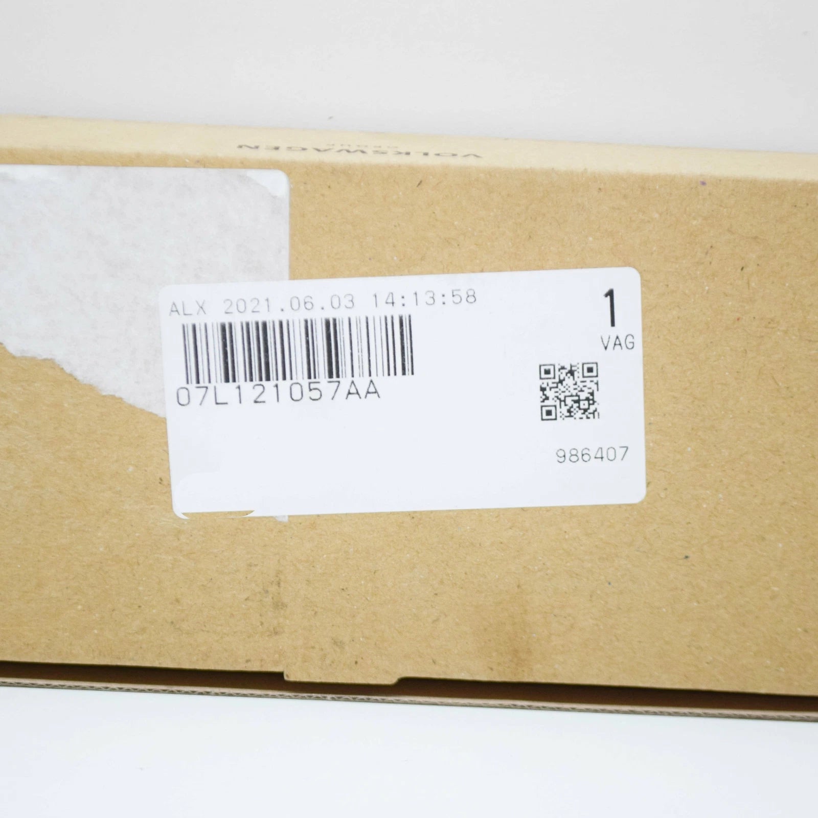 NEW AUDI A6 RS6 C6 COOLANT HOSE 07L121057AA 2008 ORIGINAL