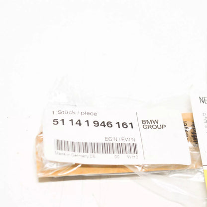 NEW BMW E28 TRUNK LID CHROME 520 EMBLEM BADGE LOGO SIGN 51141946161 ORIGINAL