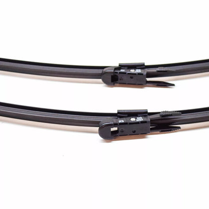NEW AUDI Q7 4L FRONT AERODYNAMIC WIPER BLADES SET LHD 4L1998002