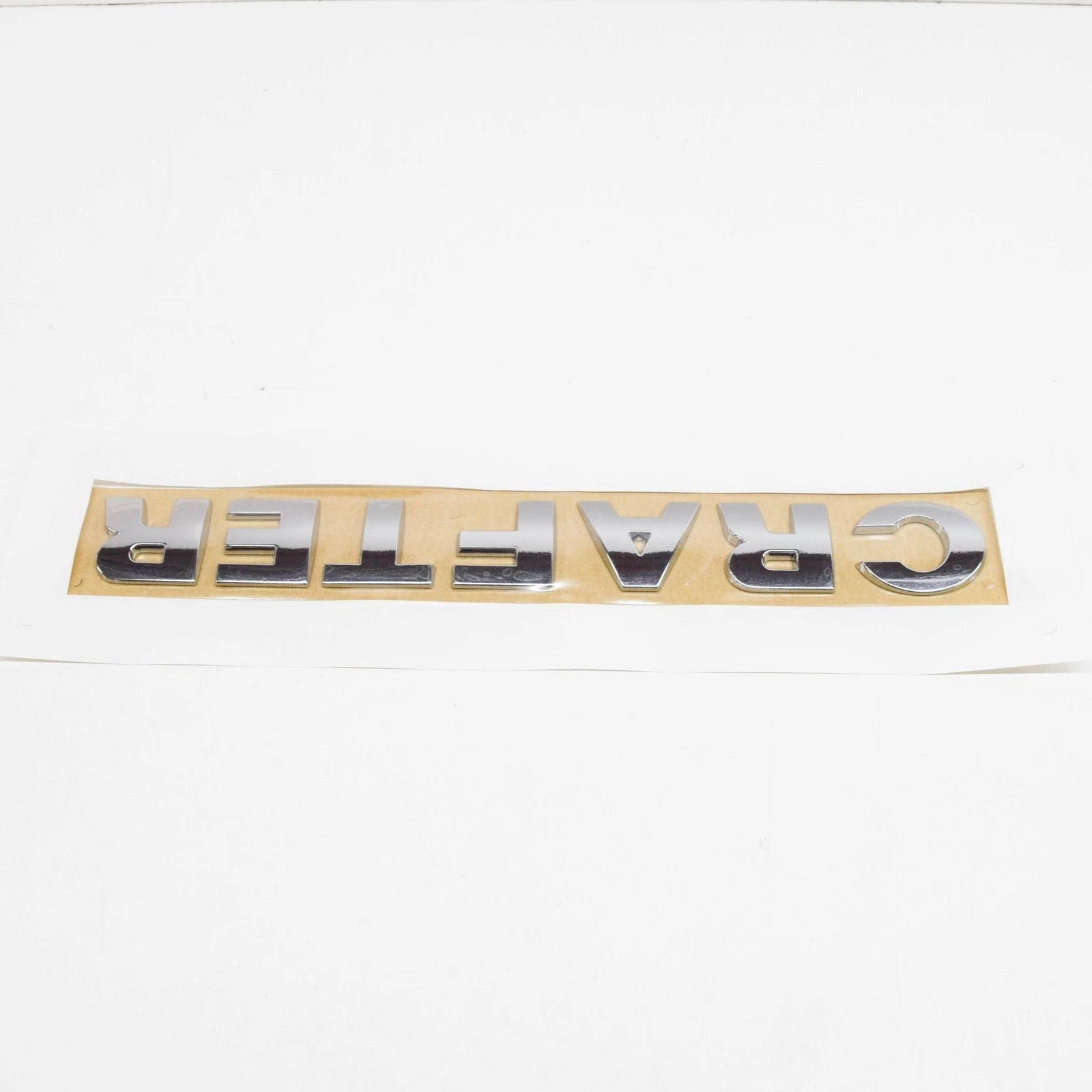 NEW VW CRAFTER MK1 2E REAR CHROME INSCRIPTION EMBLEM BADGE 2E3853687