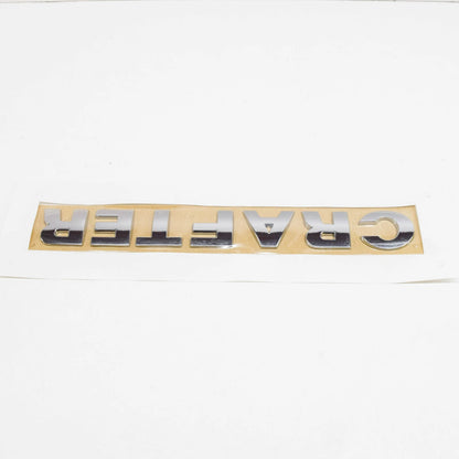 NEW VW CRAFTER MK1 2E REAR CHROME INSCRIPTION EMBLEM BADGE 2E3853687