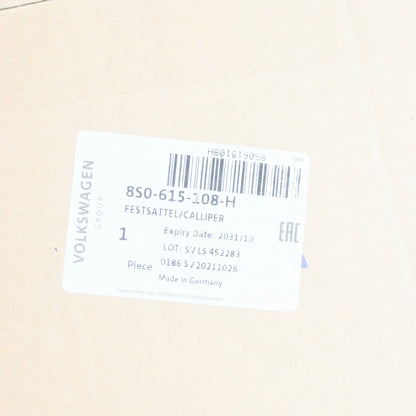 NEW AUDI TT S FV3 8S FRONT RIGHT BRAKE CALIPER 8S0615108H ORIGINAL