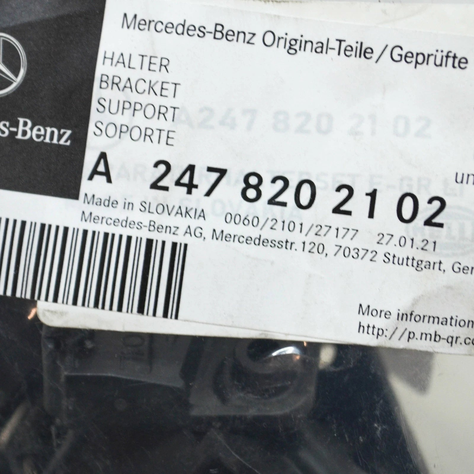 NEW MB B-CLASS SPORTS TOURER W247 FRONT LEFT HEADLIGHT REPAIR KIT A2478202102