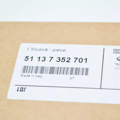 NEW BMW I3 I01 FRONT RADIATOR LEFT KIDNEY GREY GRILLE 51137352701 ORIGINAL