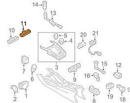NEW AUDI A4 B8 DASHBOARD DUMMY COVER 8K1959674 ORIGINAL