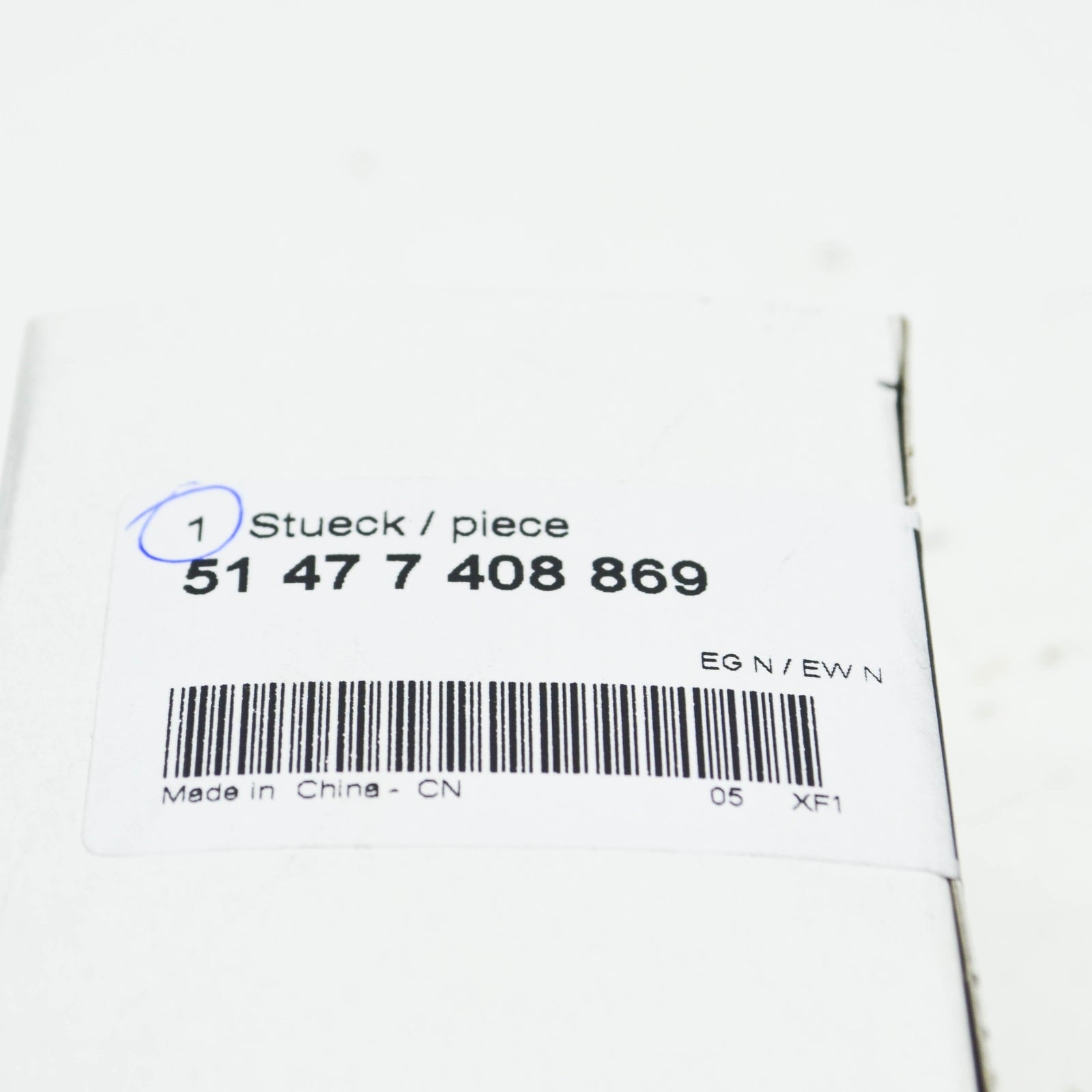 new bmw 2 f44 rear right trunk lid panel removable panel cap 7408869 original