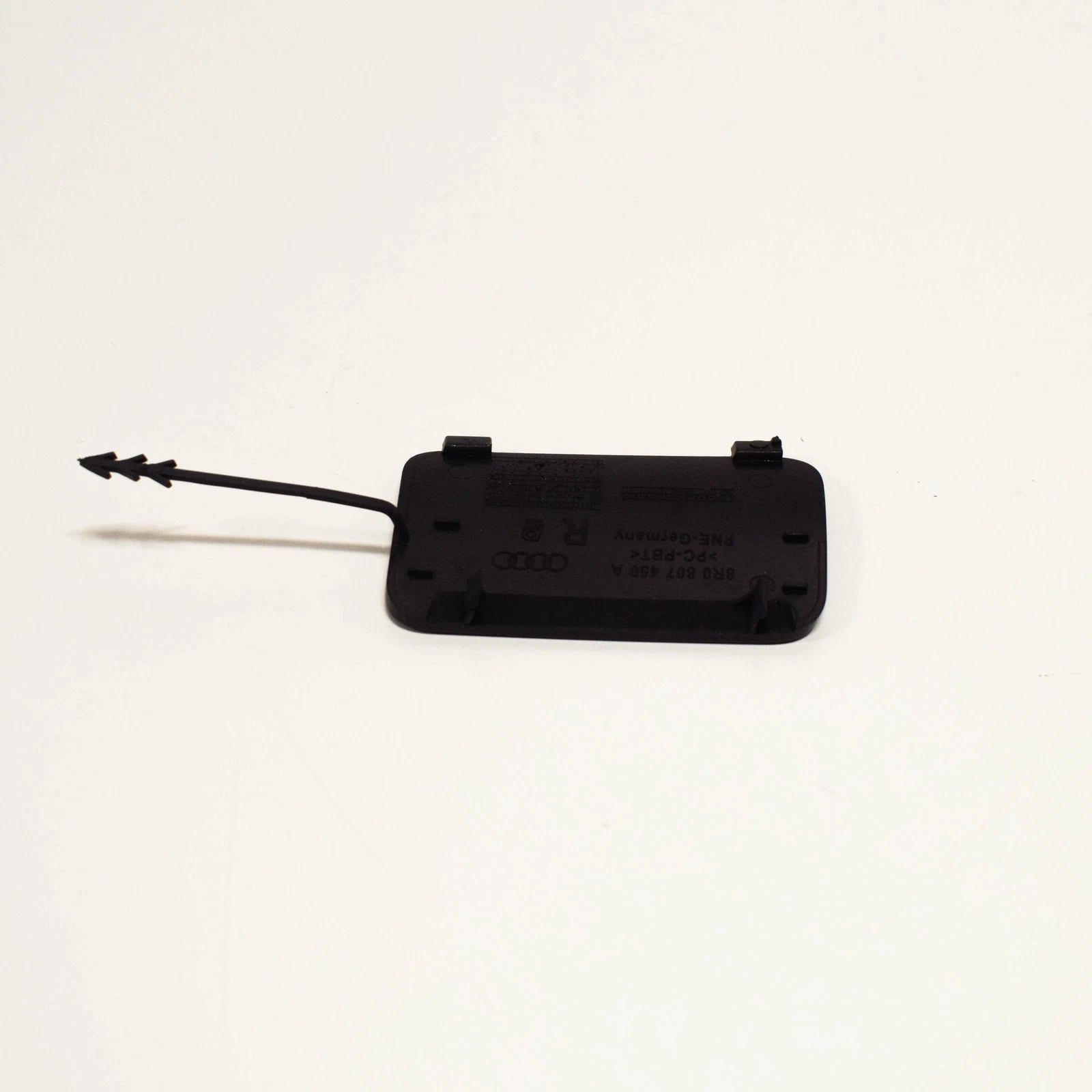 NEW AUDI Q5 8R REAR BUMPER RIGHT TOW HOOK EYE CAP COVER 8R0807450AGRU ORIGINAL