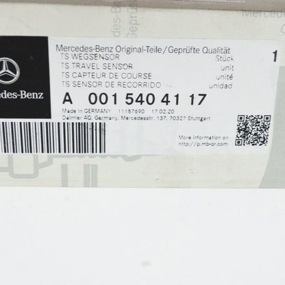 NEW MB E W210 BRAKE BOOSTER DIAPHRAGM POSITION SENSOR BAS A0015404117