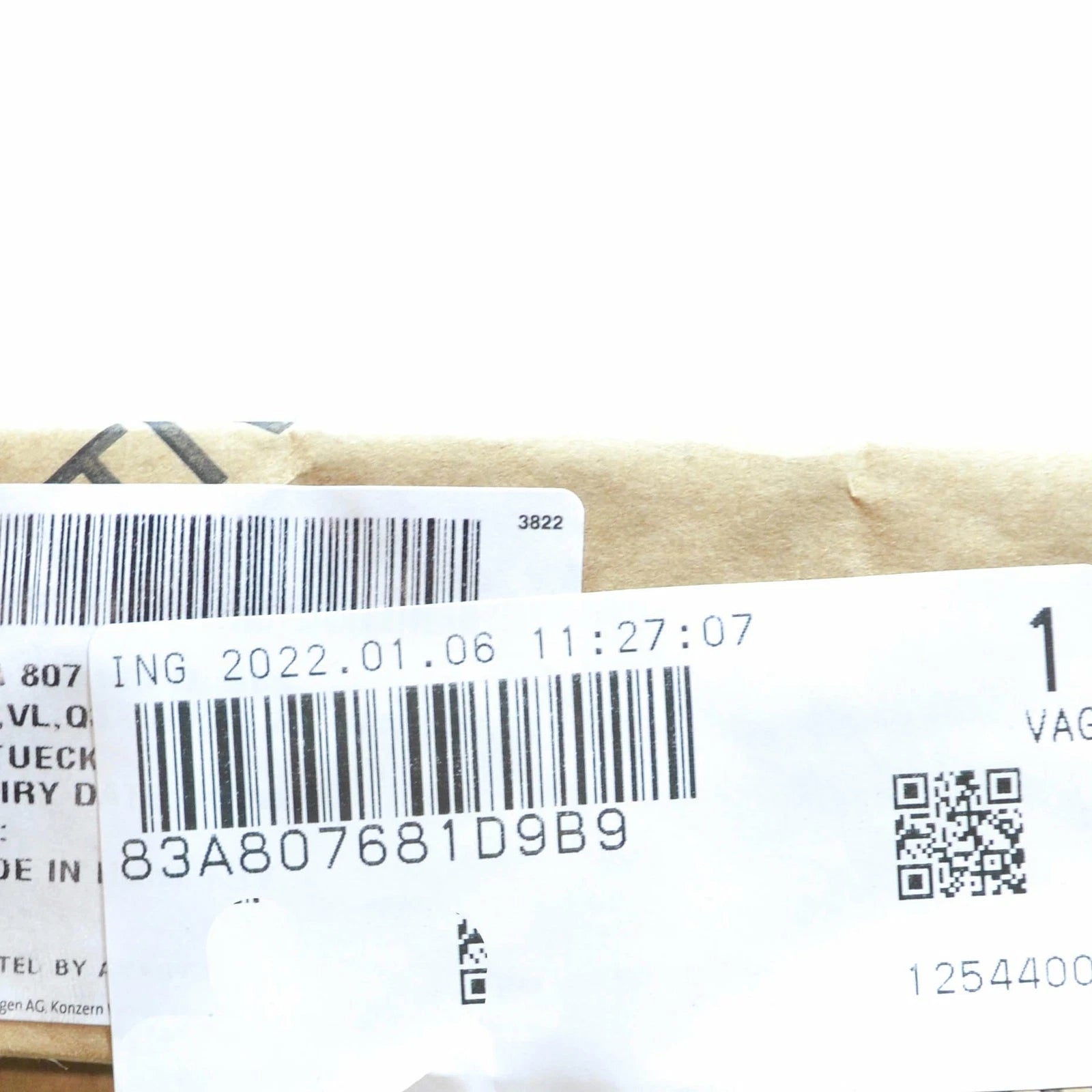 NEW AUDI Q3 F3 FRONT BUMPER LEFT LOWER GRILLE 83A807681D9B9