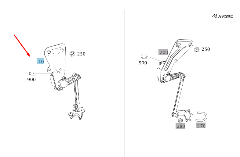 new mercedes-benz e w212 front right turning angle sensor a2129050203 original