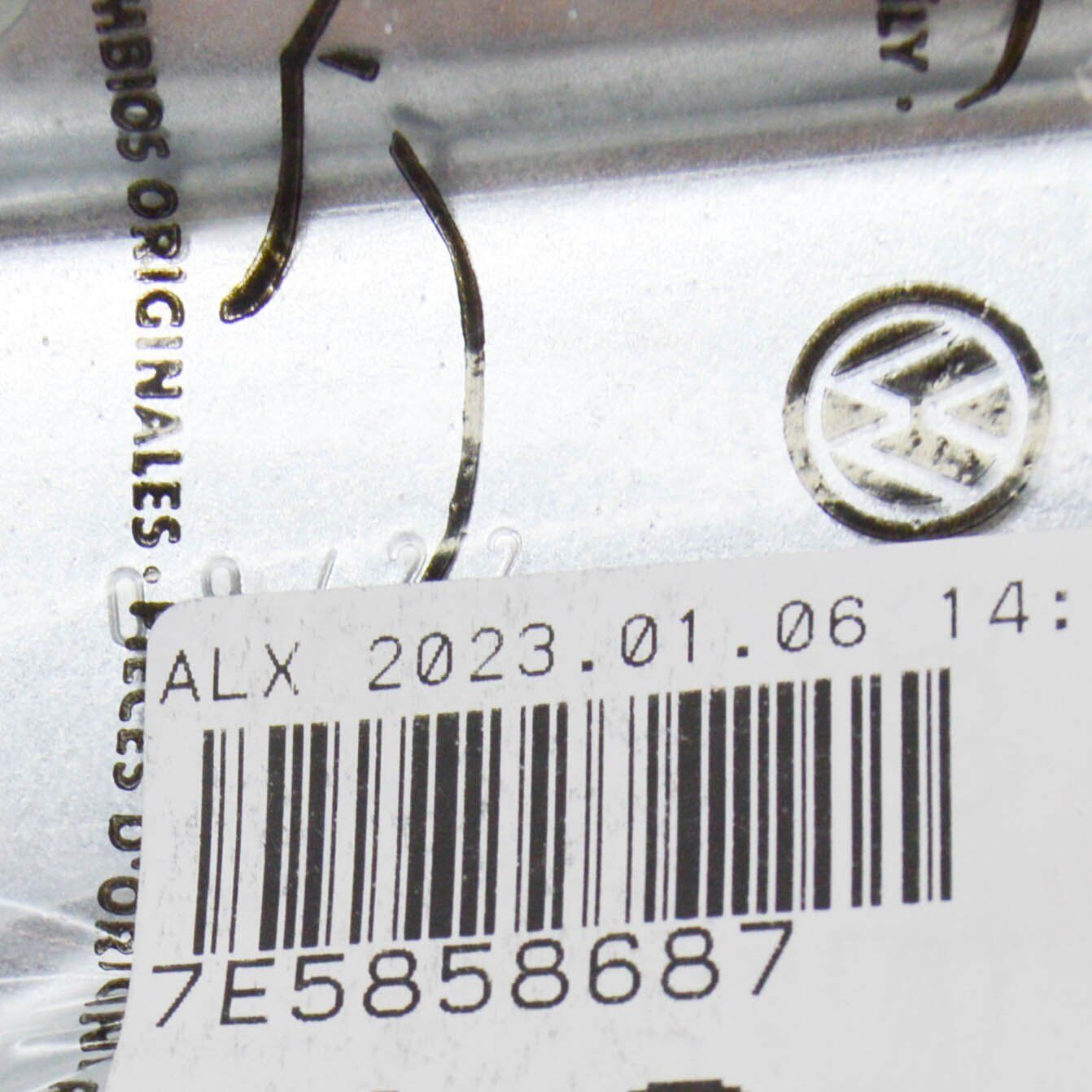 NEW VW TRANSPORTER T5 FRONT LEFT ROOF GRAB HANDLE BRACKET 7E5858687 GEN ORIGINAL