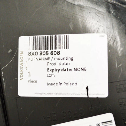 NEW AUDI A1 8X RIGHT HEADLIGHT BRACKET HOLDER 8X0805608