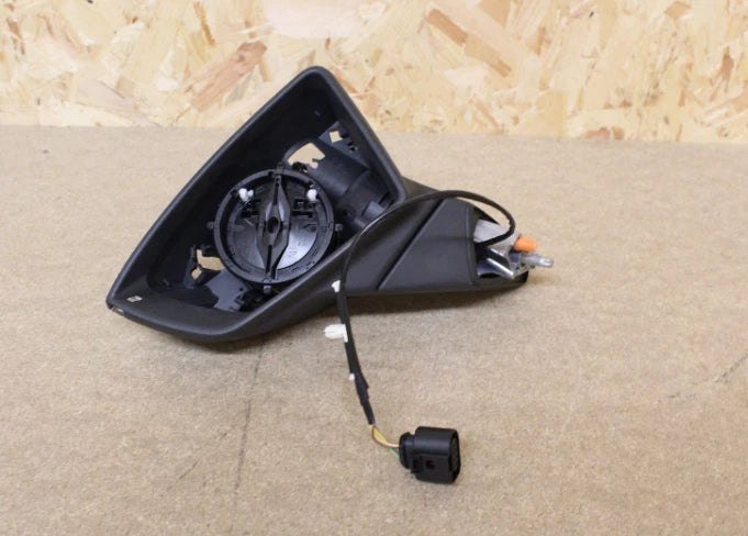 NEW SEAT LEON 5F FRONT LEFT SIDE WING MIRROR RHD 5F2857507M9B9 ORIGINAL