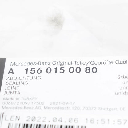 NEW MERCEDES-BENZ ML W164 TIMING COVER GASKET A1560150080 ORIGINAL