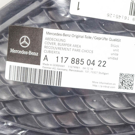 NEW MERCEDES-BENZ CLA COUPE C117 FRONT BUMPER RIGHT GRILLE A1178850422 ORIGINAL