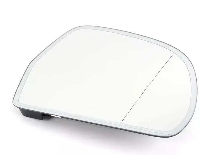 NEW AUDI A4 B8 FRONT RIGHT DOOR MIRROR GLASS 4F0857536AJ ORIGINAL