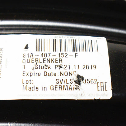 NEW AUDI S3 8V FRONT RIGHT LOWER CONTROL ARM 81A407152F ORIGINAL