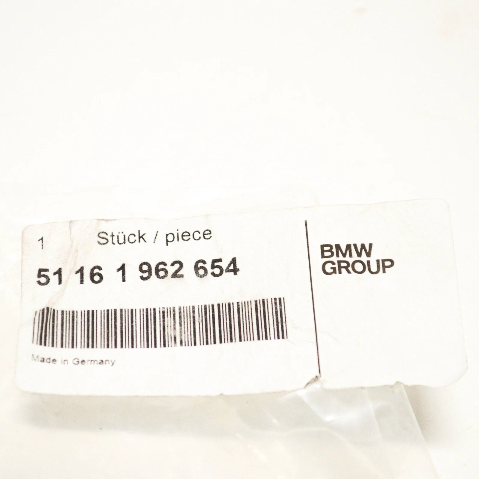 NEW BMW 3 E30 GLOVE BOX LOCK W/KEY 51161962654 1962654 ORIGINAL