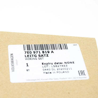 NEW VW TRANSPORTER T6 REDUCING AGENT TANK ADAPTER WIRING SET 7E0971819A ORIGINAL
