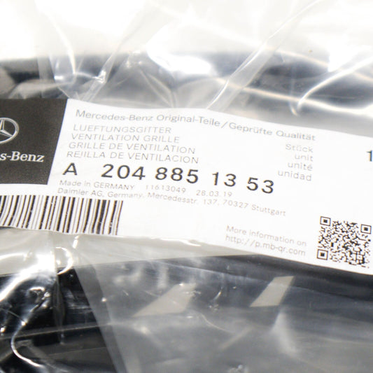 NEW MB C-CLASS W204 FRONT BUMPER AMG LEFT LOWER GRILLE A2048851353 2010 ORIGINAL