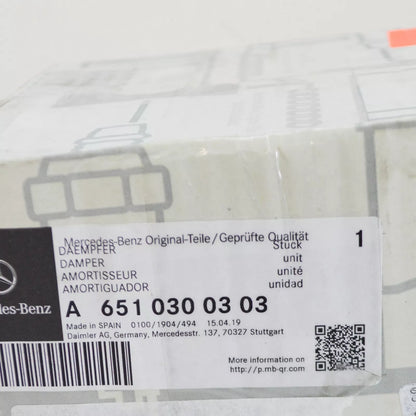 NEW MERCEDES-BENZ SPRINTER W906 CRANKSHAFT PULLEY DAMPER A6510300303 ORIGINAL