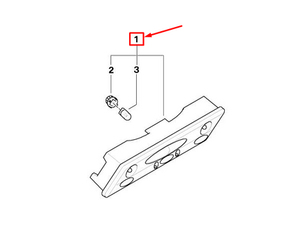 new mini cabrio r52 convertible front interior light 63316962041 6962041