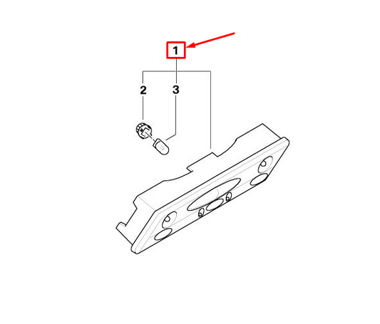 new mini cabrio r52 convertible front interior light 63316962041 6962041