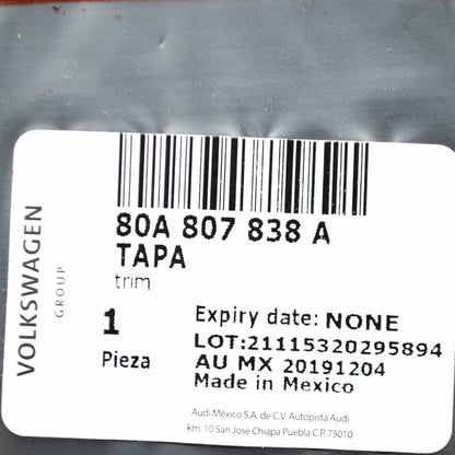 NEW AUDI Q5 80A FRONT BUMPER RIGHT SIDE TRIM 80A807838A ORIGINAL