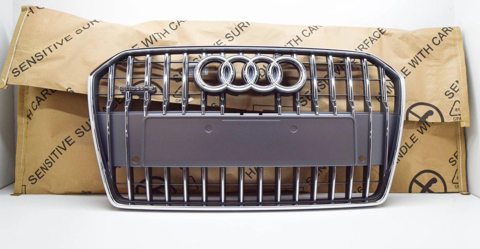 NEW AUDI A6 ALLROAD QUATTRO C7 RADIATOR GRILLE 4G0853651BE1RR OEM