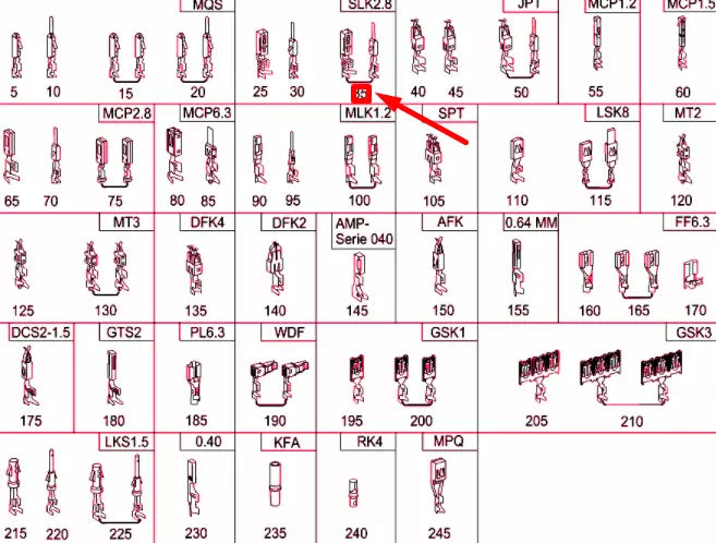 NEW MERCEDES-BENZ CLA C117 ELECTRICAL CABLE WITH GASKET A0005404105 ORIGINAL