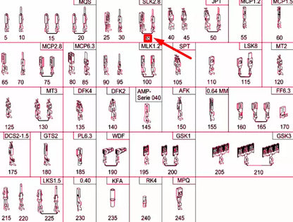 NEW MERCEDES-BENZ CLA C117 ELECTRICAL CABLE WITH GASKET A0005404105 ORIGINAL