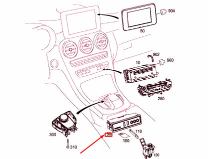 NEW MERCEDES-BENZ C W205 MULTIMEDIA CONNECTION UNIT A2058200526 ORIGINAL
