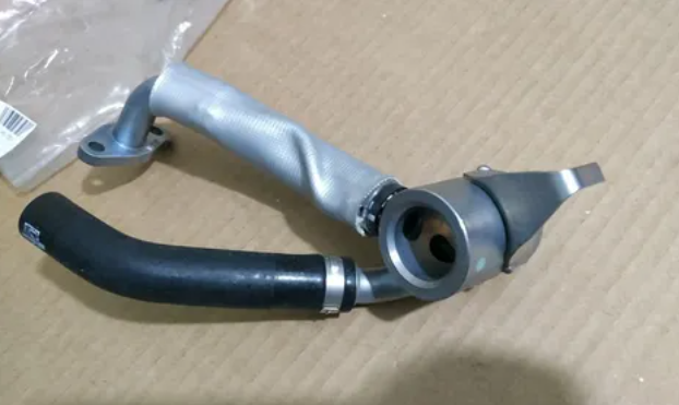new vw amarok 2h turbocharger oil return line 03l145735a original