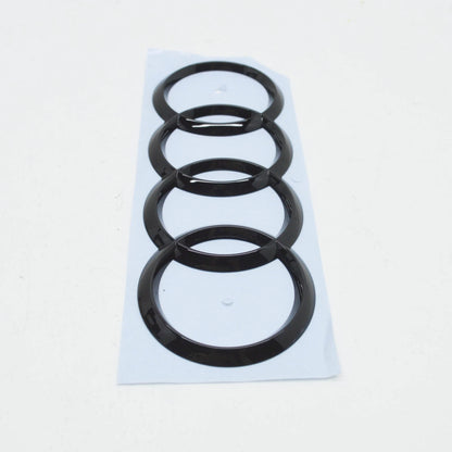 NEW AUDI A5 CABRIO F5 BLACK GLOSSY BOOTLID BADGE 8W6853742AT94 ORIGINAL