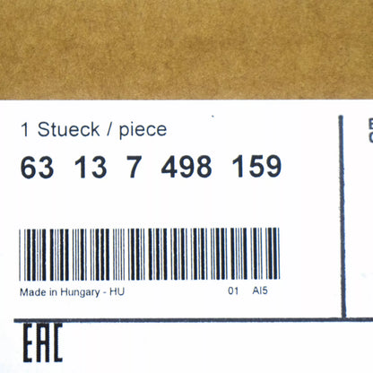 NEW BMW 3 G20 FRONT LEFT DOOR MIRROR TURN SIGNAL INDICATOR 63137498159 ORIGINAL