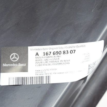 NEW MB GLE W167 FRONT RIGHT WHEEL HOUSING LINER FRONT PART A1676908307 ORIGINAL