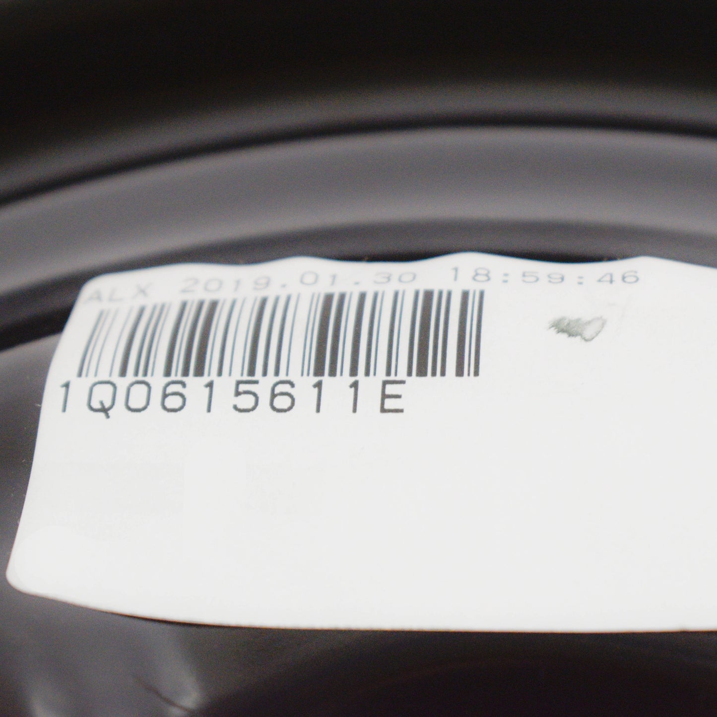 NEW VOLKSWAGEN BETTLE A5 REAR BRAKE DISC LEFT SHIELD 1Q0615611E ORIGINAL