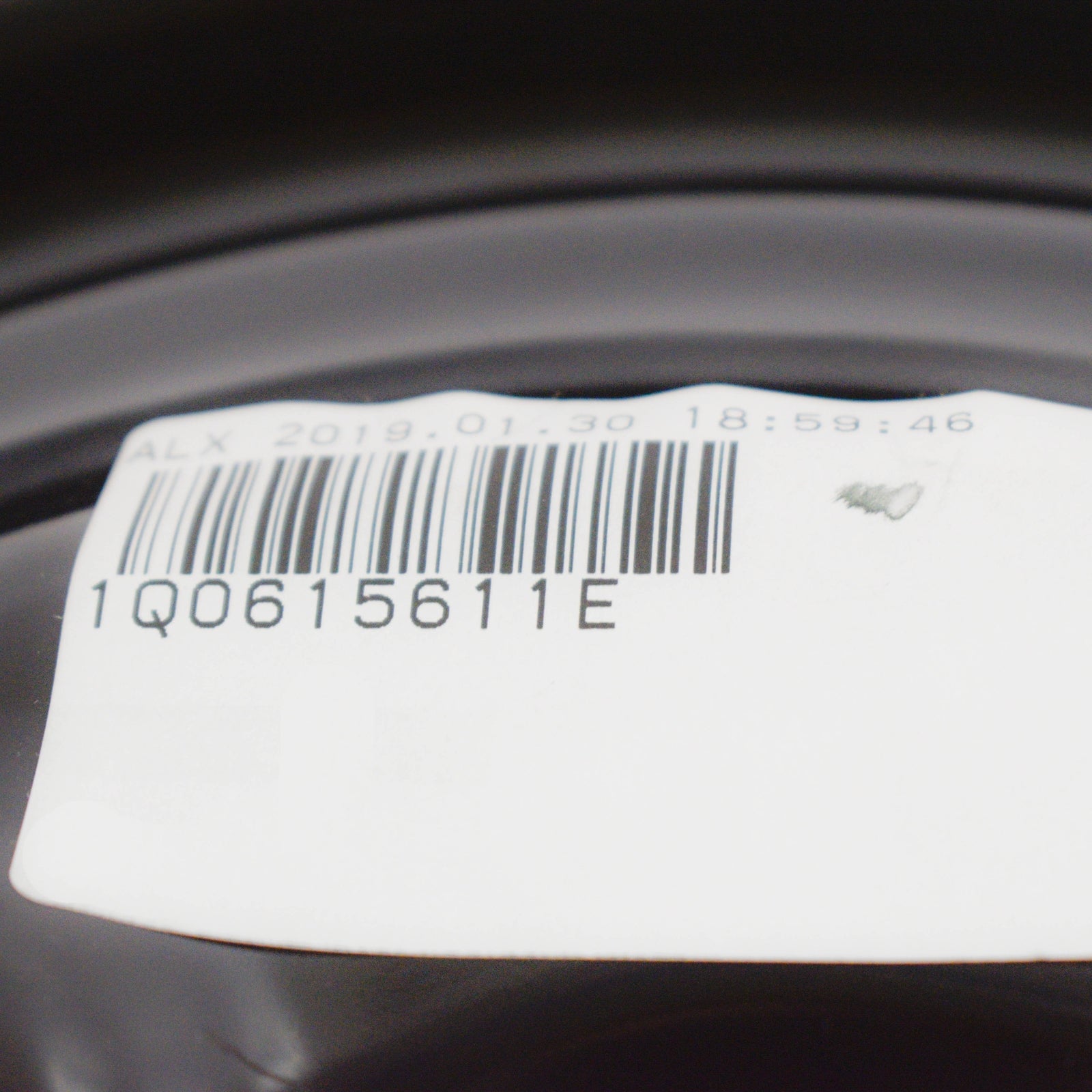 NEW VOLKSWAGEN BETTLE A5 REAR BRAKE DISC LEFT SHIELD 1Q0615611E ORIGINAL