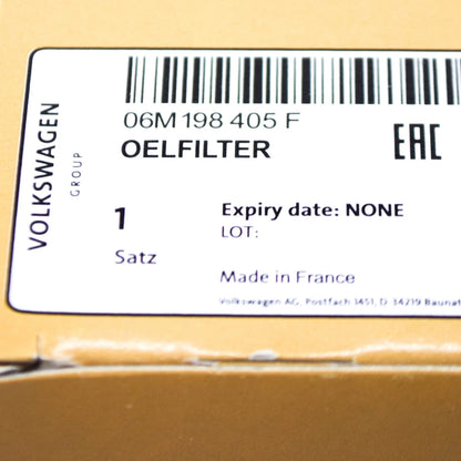 NEW AUDI A4 B9 OIL FILTER 06M198405F ORIGINAL