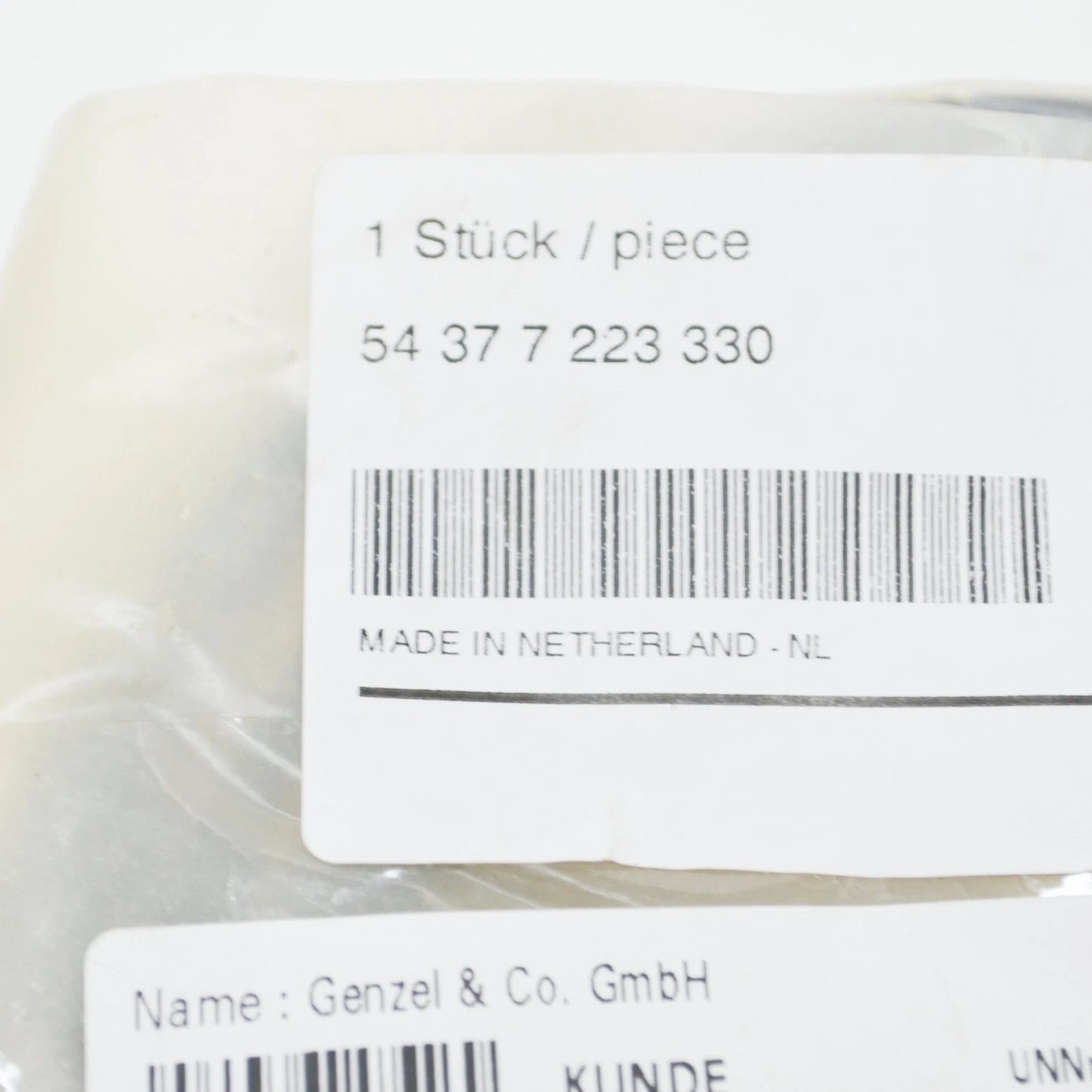 NEW BMW Z4 E89 RIGHT KINEMATICS BOX HYDRAULIC LINE 7223330 54377223330 ORIGINAL