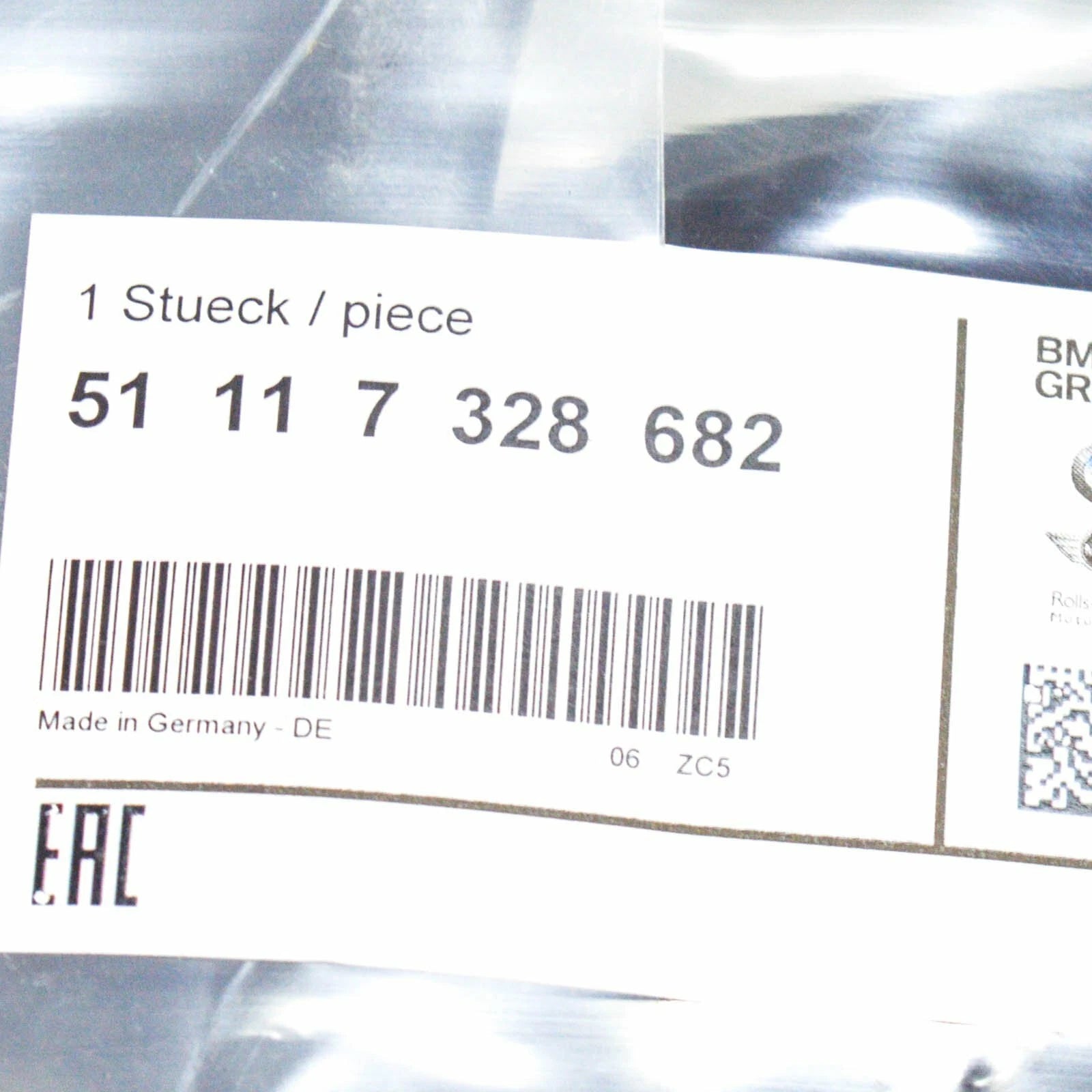 NEW BMW 2 F45 RIGHT FOG LIGHT GRILLE 51117328682 7328682 2015