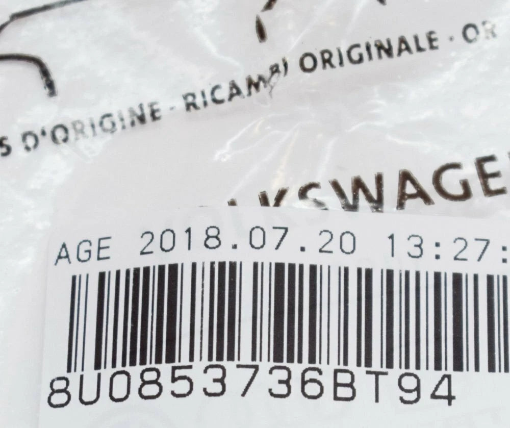 NEW AUDI Q3 8U FRONT BUMPER UPPER GRILLE QUATTRO BADGE 8U0853736BT94